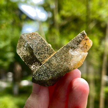 Himalayan Peace White Quartz Crystal