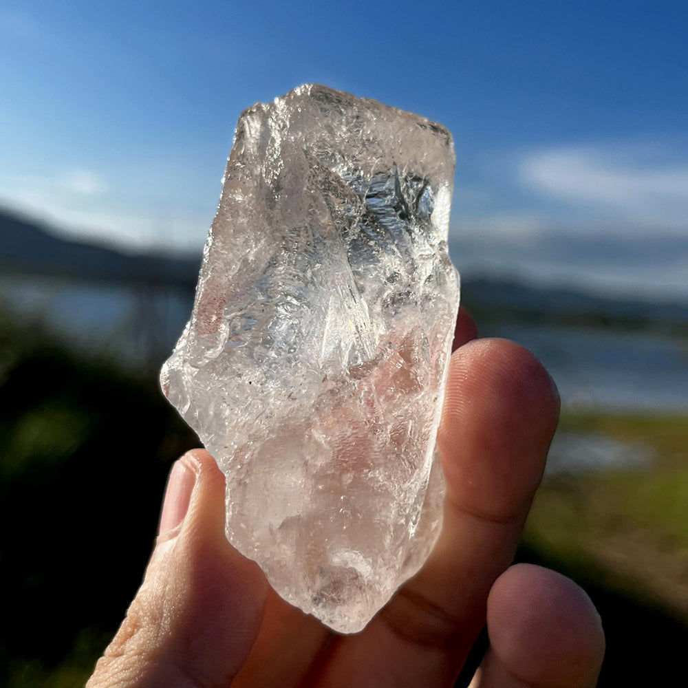 Rare Tibetan Nirvana Himalayan White Quartz Crystal