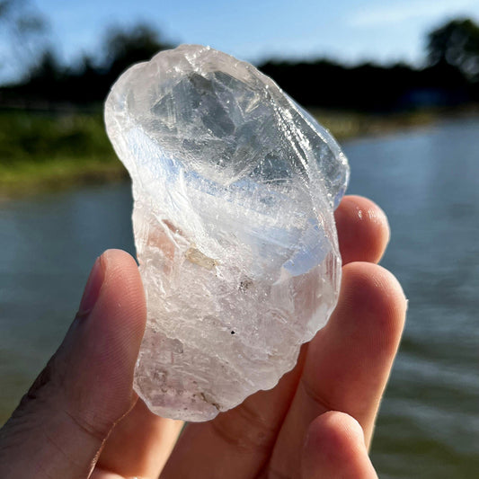 Rare Tibetan Nirvana Himalayan White Quartz Crystal