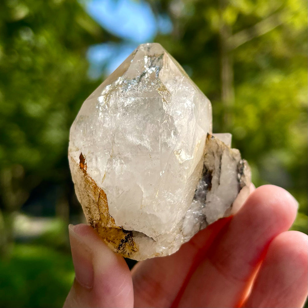 Himalayan Peace White Quartz Crystal