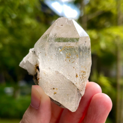 Himalayan Peace White Quartz Crystal