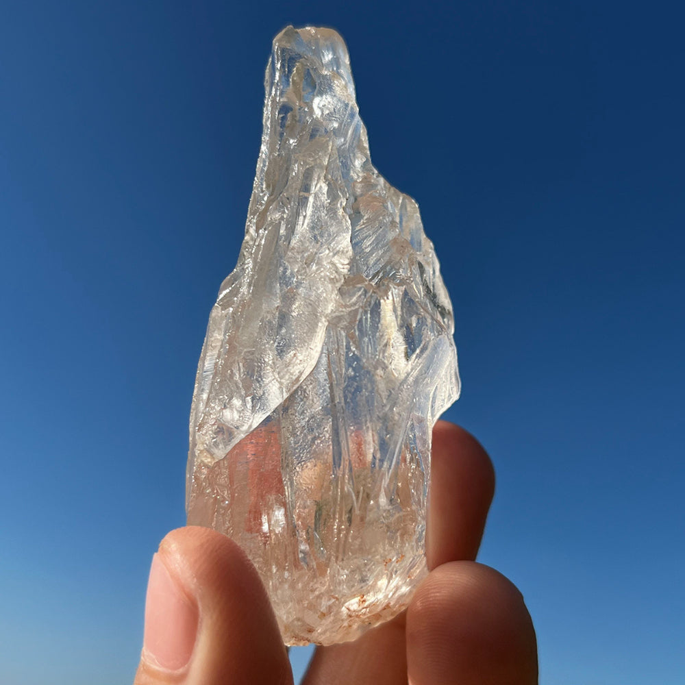 Rare Tibetan Nirvana Himalayan White Quartz Crystal