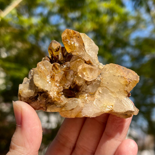 Himalayan Peace White Quartz Crystal