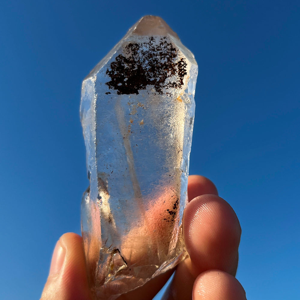 Rare Tibetan Nirvana Himalayan White Quartz Crystal