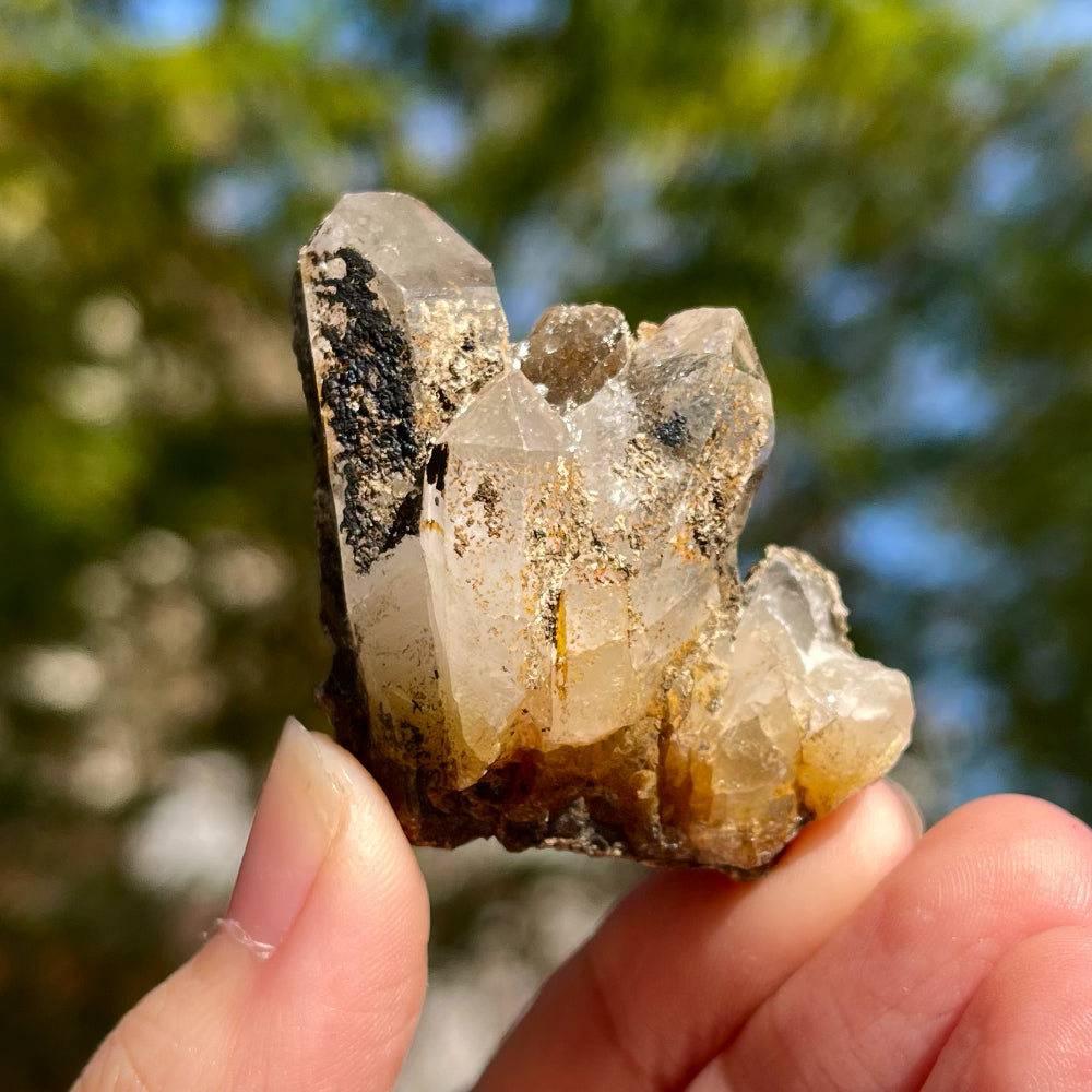 Himalayan Peace White Quartz Crystal