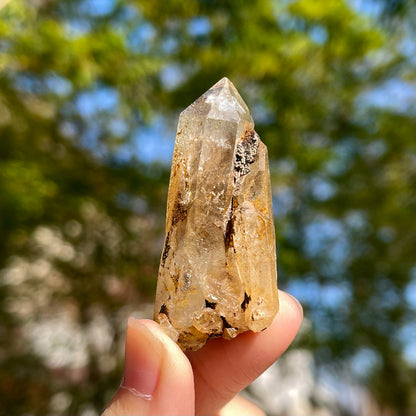 Himalayan Peace White Quartz Crystal