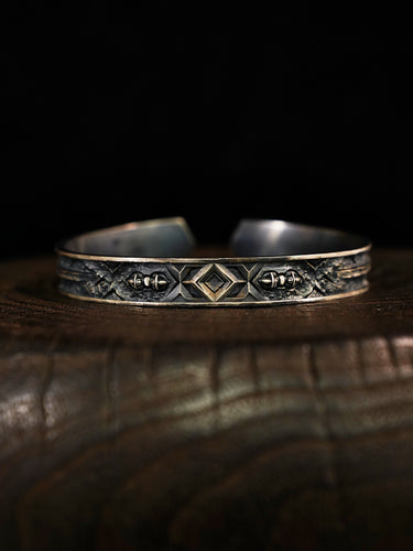 Fearless Guardian Chitipati Pure Silver Bracelet