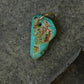 Defended Wealth Shield Unique Raw Turquoise Pendant