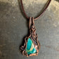 Evident Wealth Apparent Unique Raw Turquoise Pendant