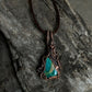 Evident Wealth Apparent Unique Raw Turquoise Pendant