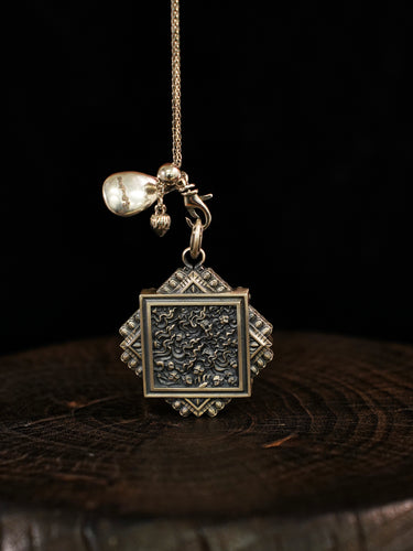 Harmony Mandala Silver Pendant