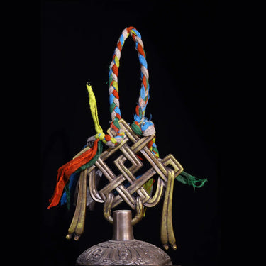 Vajra Bell Ghanta Vajra Dorje Bronze Tibetan Ritual puretibetan