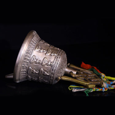 Vajra Bell Ghanta Vajra Dorje Bronze Tibetan Ritual puretibetan