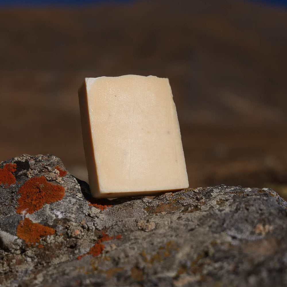 Deep Cleansing Natural Face Soap Handmade with Yak Milk & Charcoal