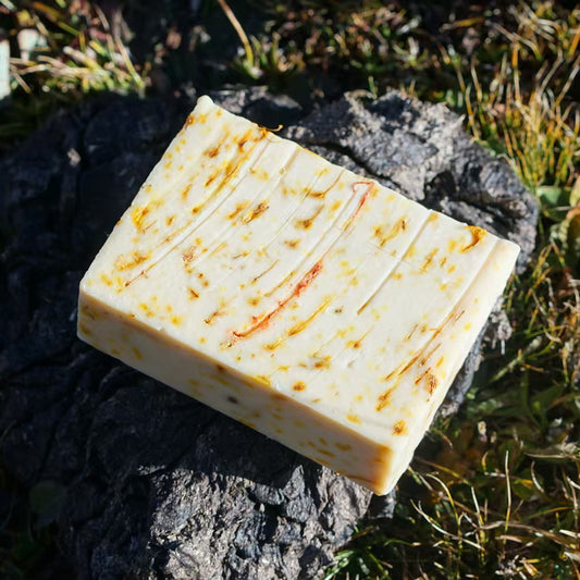 Revitalizing Face Soap Saffron Yak Milk Natural Handmade