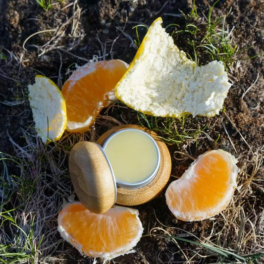 Moisturizing Lip Balm Handmade Sweet Orange Natural Care