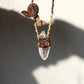 Karmic Soul Wave Clear Quartz Wax Rope Pendant