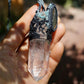 The Force Energy Inlaid gems Wax Rope Crystal Pendant