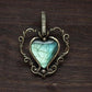 Lucky Lullaby of Peace Labradorite Copper Pendant