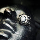 Guardian's Gaze Tibetan Agate Sterling Silver Rings