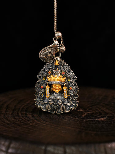 Fortune Keeper Zakiramu Silver Pendant