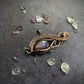 Key of Celestial Insight Labradorite Copper Pendant