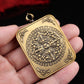 Tibetan Thangka Pendant Gilding Craft Black Gold puretibetan