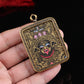 Tibetan Thangka Pendant Gilding Craft Black Gold puretibetan