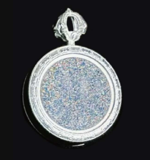 Temple-Blessed Sand Thangka Pendant