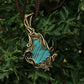 Nature's Guardian Labradorite Copper Pendant