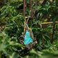 Nature's Guardian Labradorite Copper Pendant