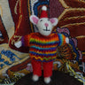 Cozy Handcrafted Yak Wool Mouse Figurines - Kailash Energy