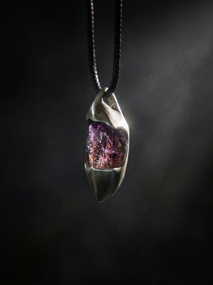 Seven Layers of Calm · Super Seven Amethyst Necklace