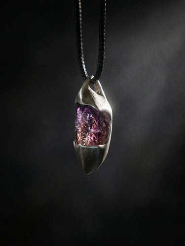 Sevenfold Resonance · Super Seven Amethyst Necklace