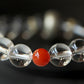 Eternal Love Bracelet – Clear Quartz,South Red Agate & Silver