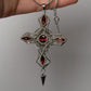 Sanctuary of Stillness  Garnet Sterling Silver Pendant