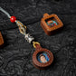 Zalakim Wealth Talisman Pendant with Turquoise Lapis Lazuli