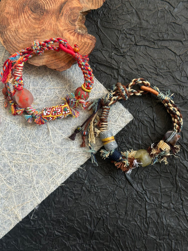 Lovers' Harmony Woven Bracelet