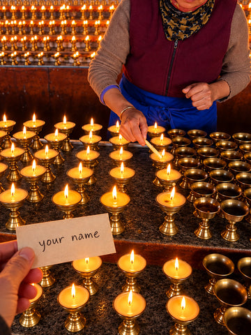 Jokhang Temple · Butter Lamp Offering