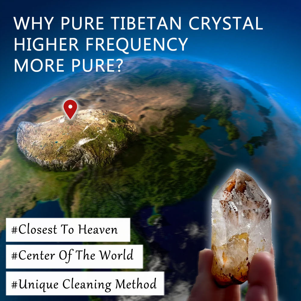 Abundance of Archangel Uriel Tibetan Angel Quartz Crystal Kailash Energy Protection Healing