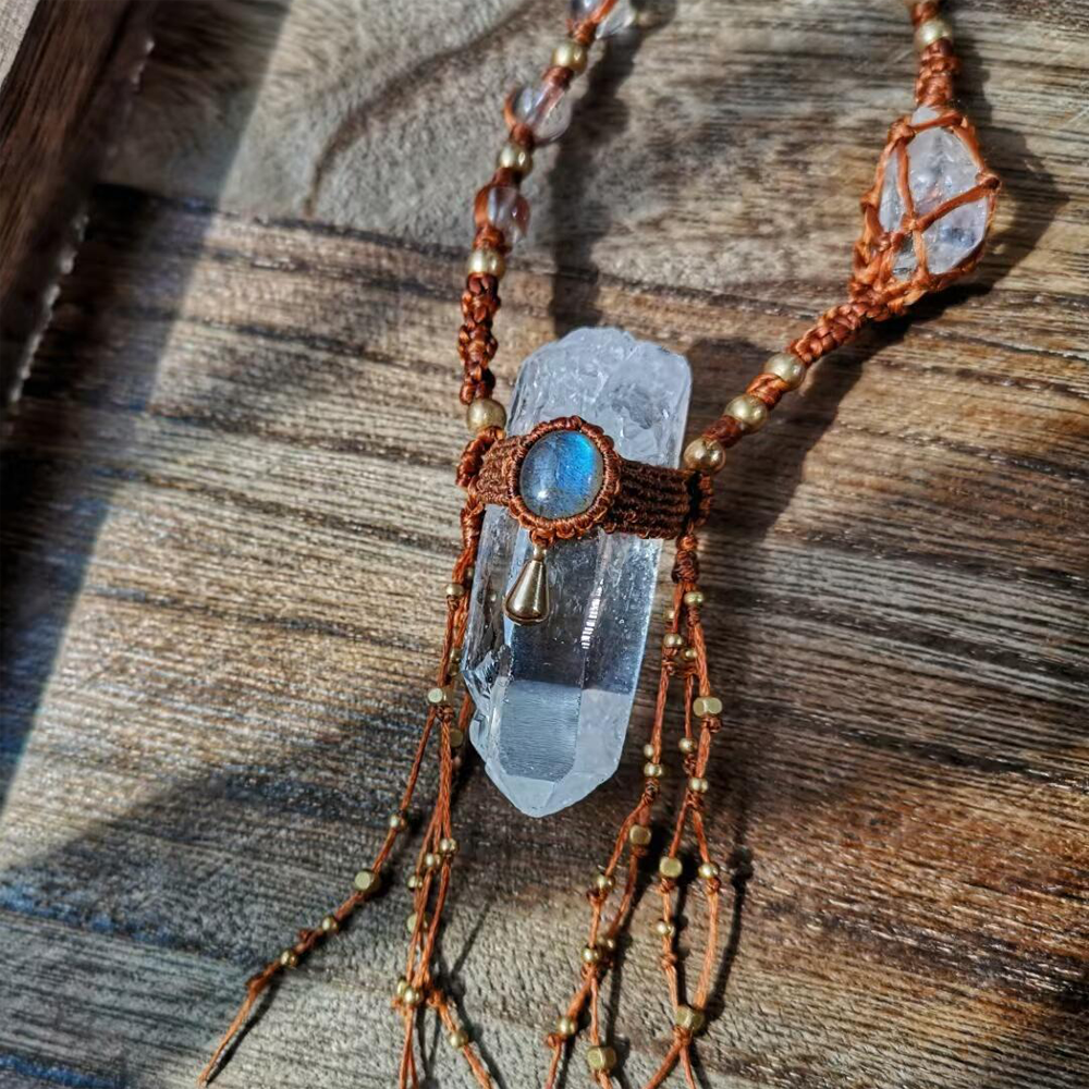 Grace's Gentle Healing Clear Quartz Necklace