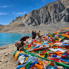 Kailashenergy Sanctuary Exclusive · Foot of Mount Kailash · Hung in Perpetuity