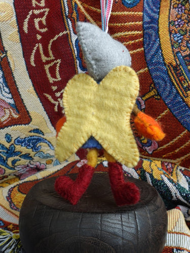 Handcrafted Yak Wool Angel Doll - Whimsical Charm and Handcrafted Perfection - Kailash Energy