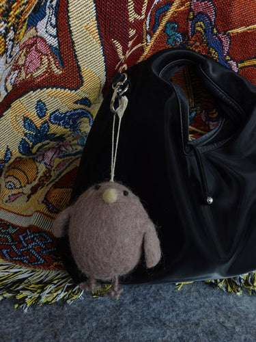 Handcrafted Yak Wool Bird - Cozy & Wholesome Felted Decoration - Kailash Energy
