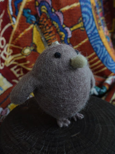 Handcrafted Yak Wool Bird - Cozy & Wholesome Felted Decoration - Kailash Energy