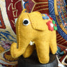 Handcrafted Yak Wool Elephant Figurine - Kailash Energy