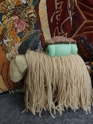 Handcrafted Yak Wool Yak Figure – Natural Elegance & Artisan Craftsmanship - Kailash Energy