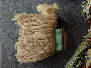 Handcrafted Yak Wool Yak Figure – Natural Elegance & Artisan Craftsmanship - Kailash Energy