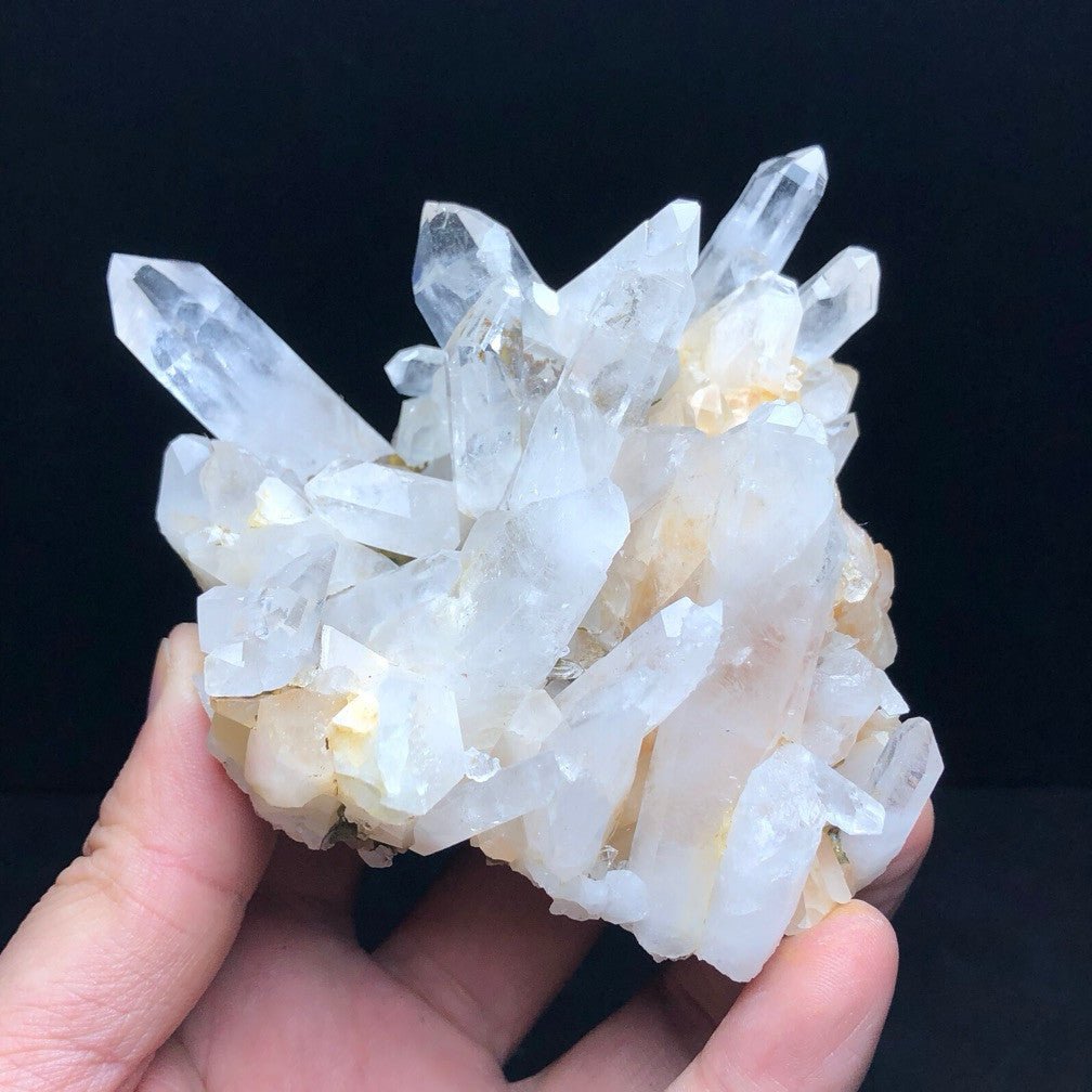 "Healing | Tibetan Quartz Crystal | Kailash Energy Blessing | Cluster Raw Stone | Ornament High Frequency Energy" - Oriental Treasure