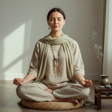 Grace's Gentle Healing Clear Quartz Necklace